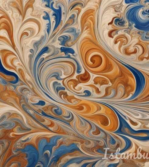 Turkish Marbling Art Istanbul